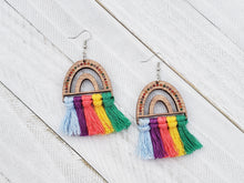 Load image into Gallery viewer, Boho Rainbow Macrames
